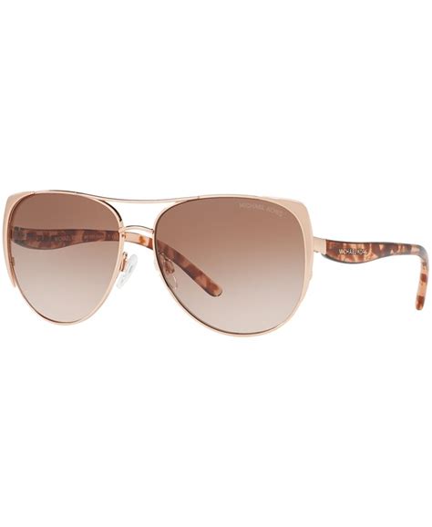 Michael Kors MK1005 SADIE I 105911 Sunglasses in Brown 